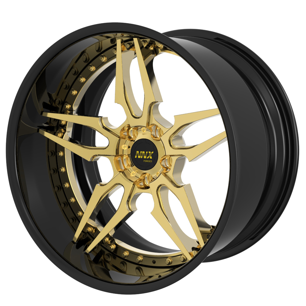 Wholesale NNX-S319 2-piece forged alloy car rims, 18 19 20